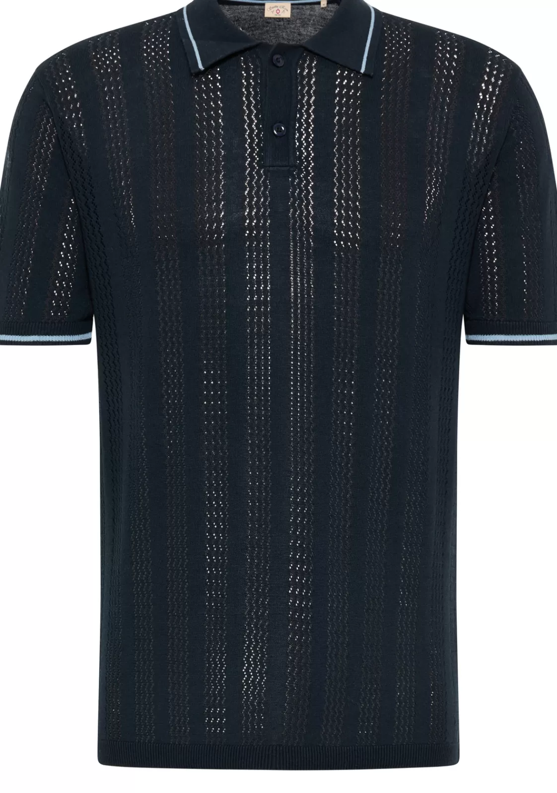 Men Club of Gents Fine Knit Polo Shirt Cg Brent