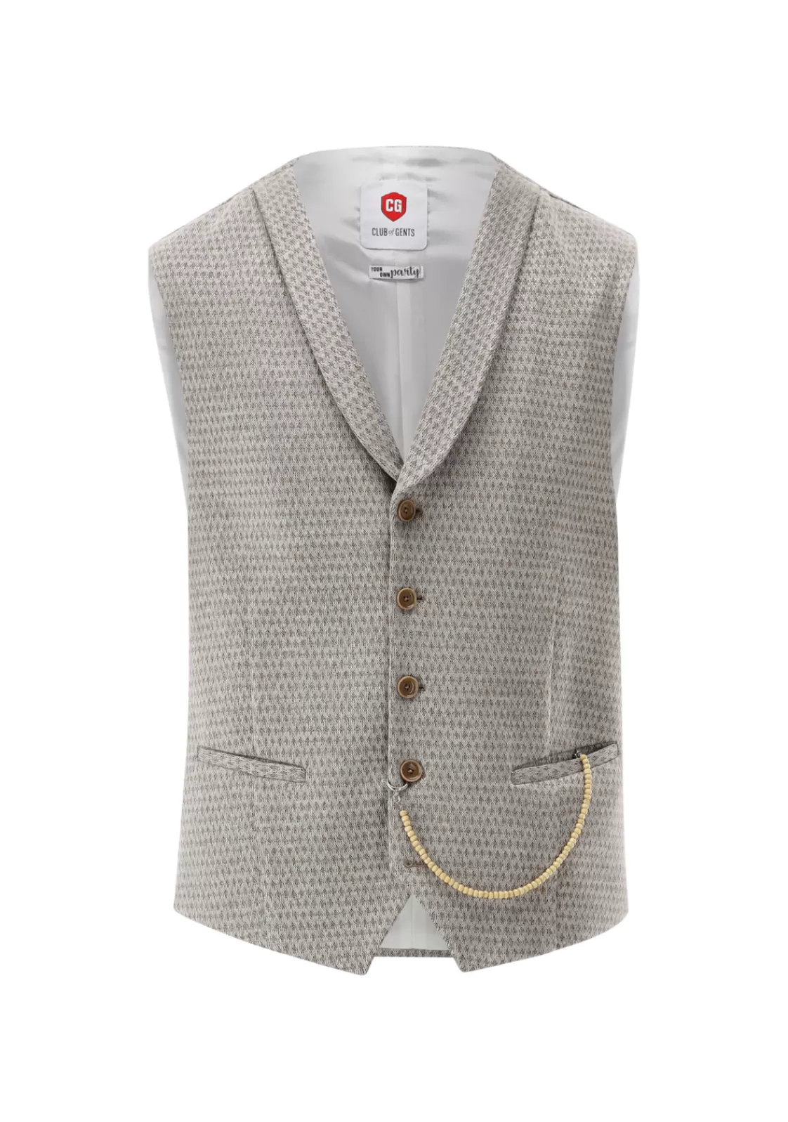 Men Club of Gents Jersey Waistcoat Cg Peer