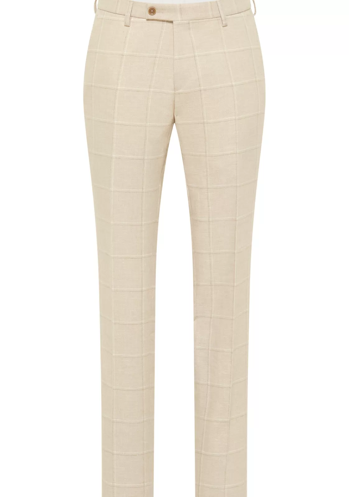 Men Club of Gents Linen Mix Trousers Cg Paco