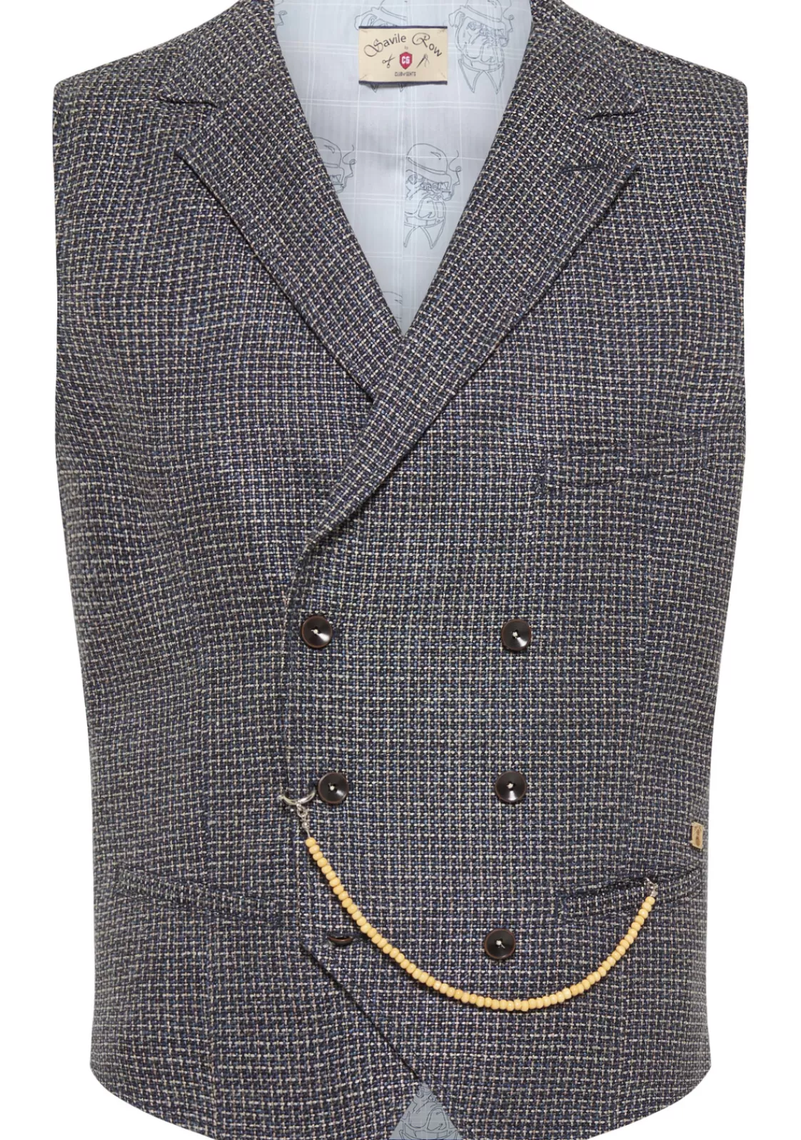 Men Club of Gents Virgin Wool Mix Waistcoat Cg Mathew